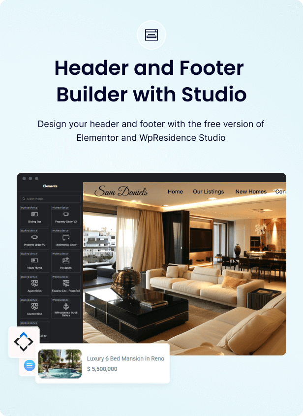 wpresidence features