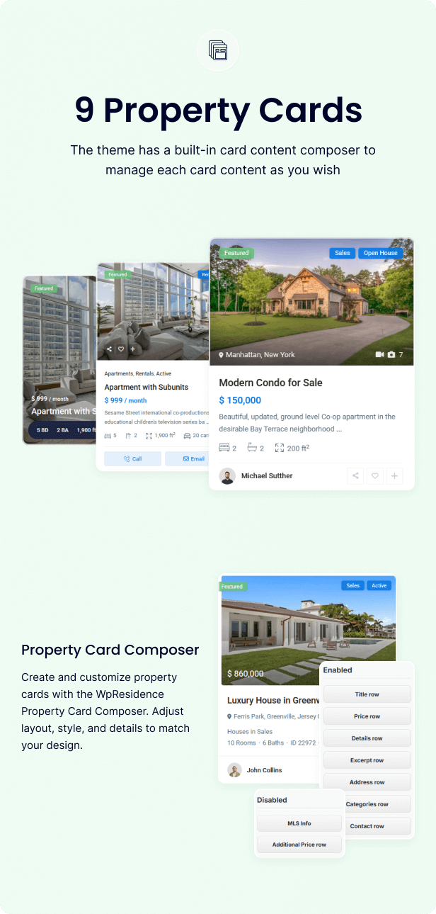 wpresidence features